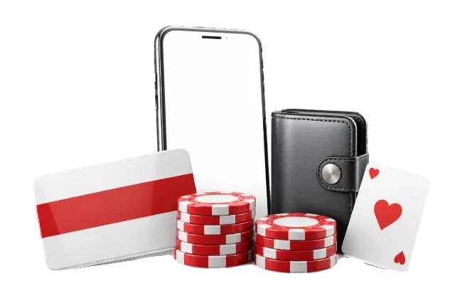 Gutschein, Telefon und Wallet neben Casinochips.
